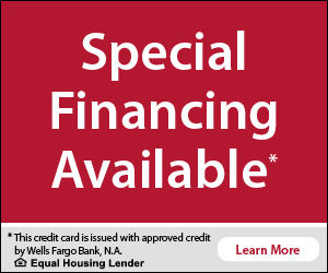 Special Financing Learn More
